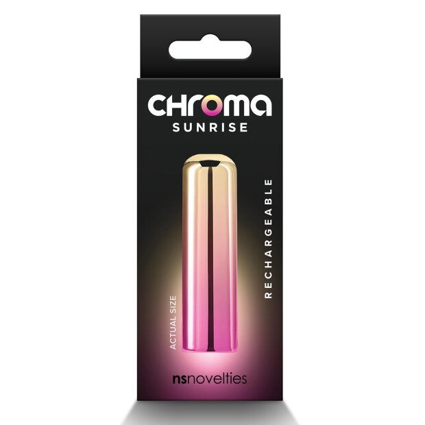NS Novelties Chroma Sunrise Small Mini Vibrator Mehrfarbig 6,8 cm