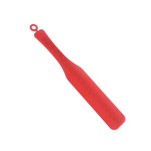 Silicone  Heavy Sex Paddle Red