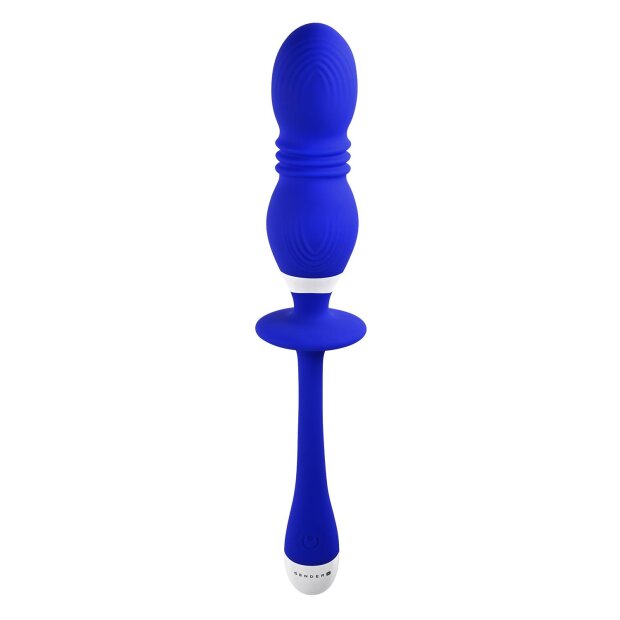 Gender X Play Ball Analplug Blau ⌀ 3,6 cm