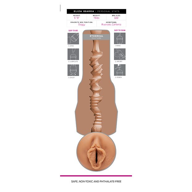 FLESHLIGHT Eliza Ibarra Ethereal Vagina Masturbator