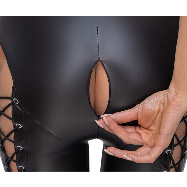 Mattlook Overall mit Schnürungen an den Beinen M