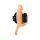 Virgite Hollow Strap Vibrating Strap-On Beige 16,6 cm ⌀ 4,6 cm L