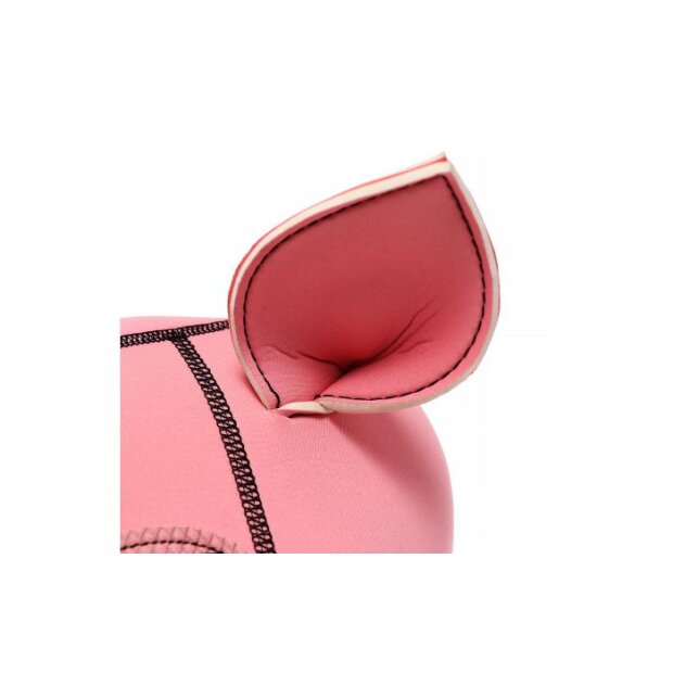 Neoprene Pink Pig BDSM Hood