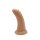 Kiotos Ribbed Penis Medium Shinny Flesh Dildo Gold 20 cm ⌀ 6 cm