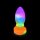 Kiotos Monstar 59 Beast Dildo Glow in the Dark Analplug Mehrfarbig ⌀ 6,5 cm