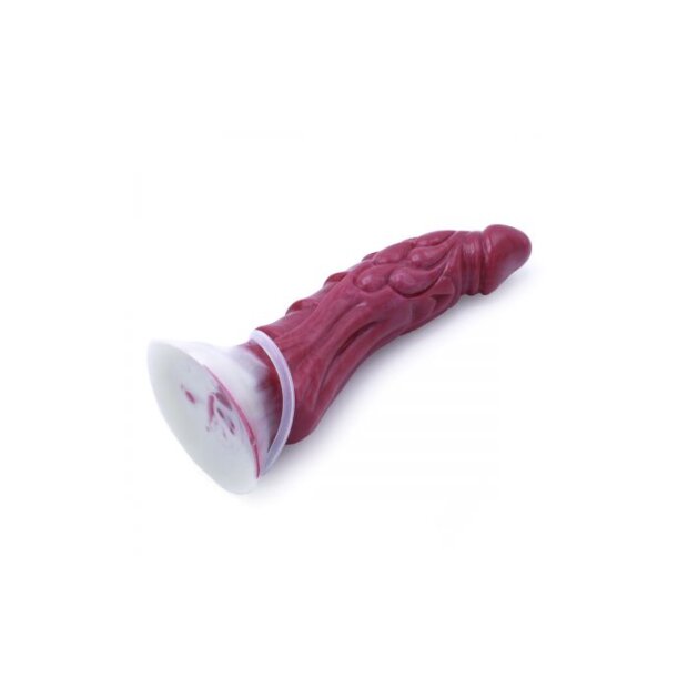 Kiotos Monstar 63 Beast Dildo Squirt Dildo Weinrot 22 cm ⌀ 4,5 cm