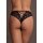 Zoé Elastic Lace Brief with Back Lacing Black Onesize