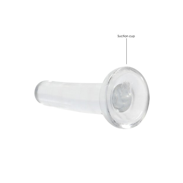 RealRock Non Realistic Dildo with Suction Cup Spezialdildo Transparent 13,5 cm