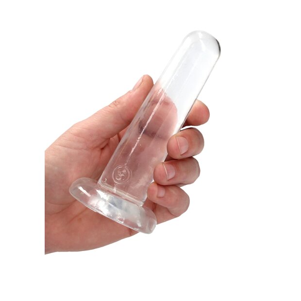 RealRock Non Realistic Dildo with Suction Cup Spezialdildo Transparent 13,5 cm