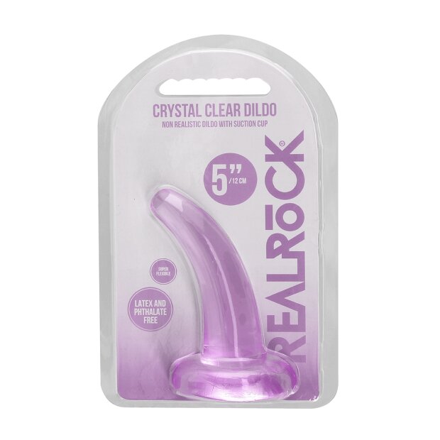 RealRock Non Realistic Dildo Spezialdildo Lila 11,5 cm