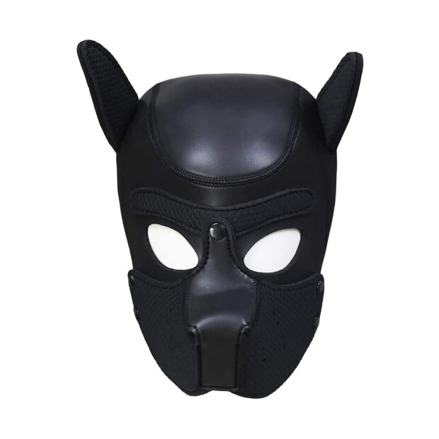 Shots Ouch! neoprene dog mask black