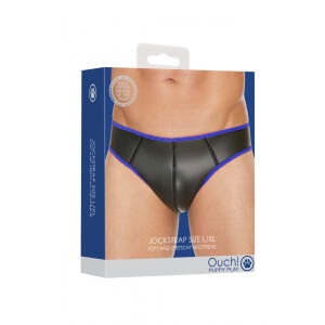 Shots Ouch! Jockstrap néoprène bleu L/XL