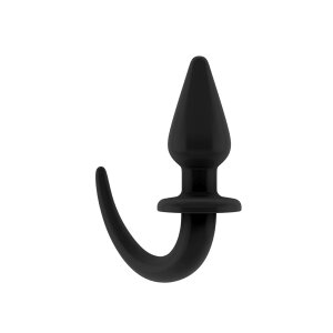 Shots - Ouch! Flexible Rubber Butt Plug Analplug Schwarz...