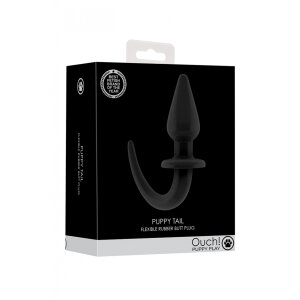 Flexible Rubber Butt Plug - 4,1 cm