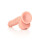 RealRock Straight Realistic Dildo with Balls Beige 18 cm