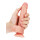 RealRock Straight Realistic Dildo with Balls Beige 18 cm