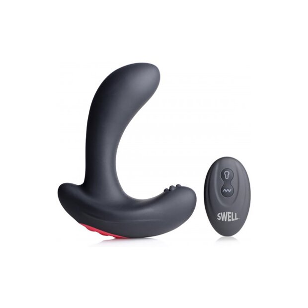 Inflatable Vibrating Silicone Prostate Plug