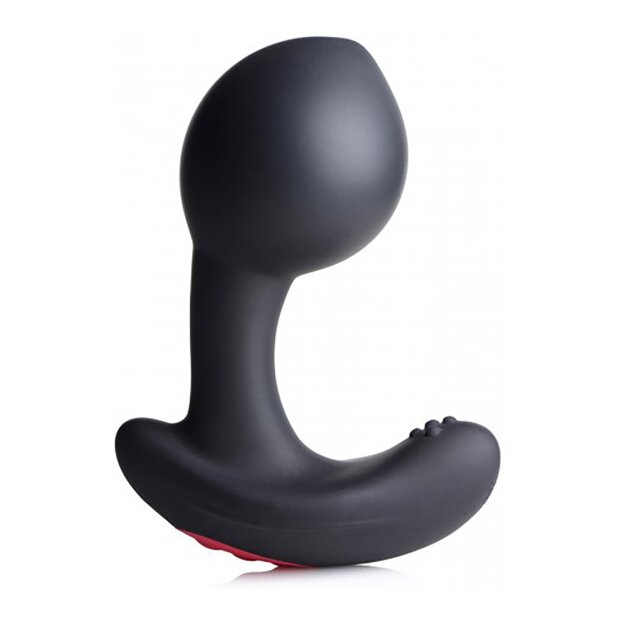 Inflatable Vibrating Silicone Prostate Plug