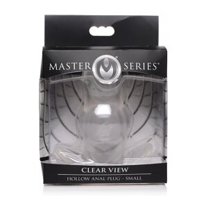 XR Brands Master Series View Hollow Anal Plug Small...