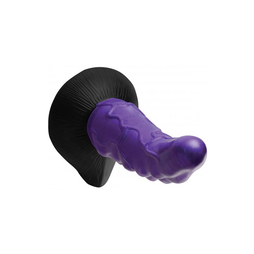 XR Brands Orion Invader Veiny Space Alien Silicone Dildo Lila 18,4 cm,  52,95