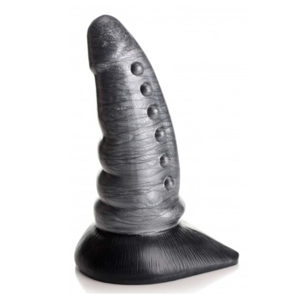 Beastly Tapered Bumpy Silicone Dildo 21 cm