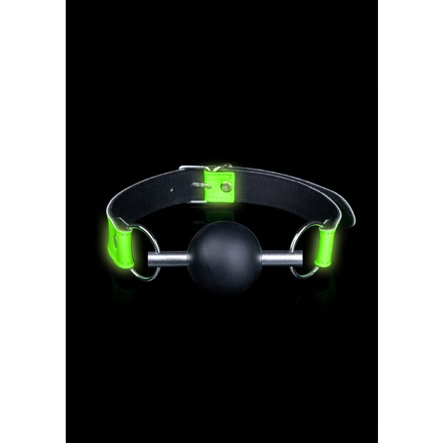Solid Ball Gag - Glow in the Dark