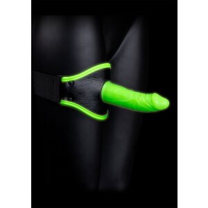 Shots - Ouch! Thigh Strap-on Glow in the Dark Strap-On...