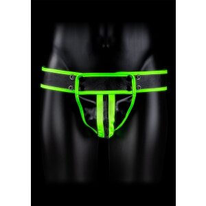 Striped Jockstrap Glow in the Dark S/M