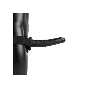 RealRock Hollow Strap-on without Balls Strap-On Schwarz...