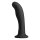 XR Brands Strap U Heart On Silikon Dildo Strap-On Schwarz 14,5 cm