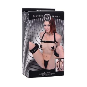 Easy Access Thigh Harness with Wrist Cuffs