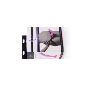 Strap U Navigator point G ventouse gode avec harnais rose...