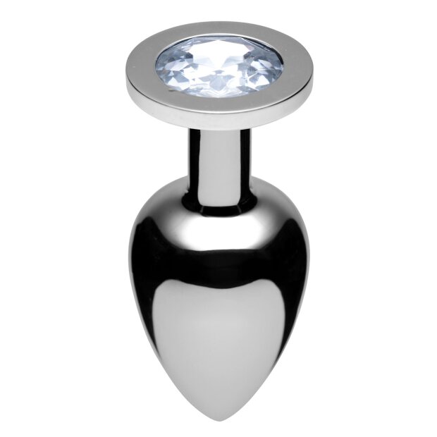 Master Series Lucent Diamond Accented - Anal Plug - 2,7 cm