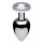 Master Series Lucent Diamond Accented - Anal Plug - 2,7 cm