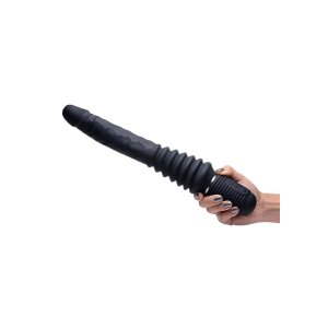 XR Brands Thrust Master Vibrator Schwarz 31 cm