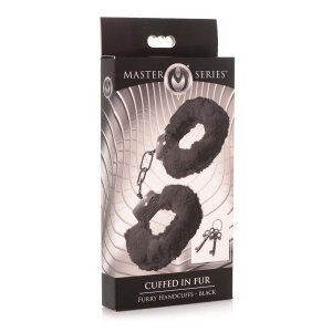 Master Series Cuffed in Fur Furry Handcuffs