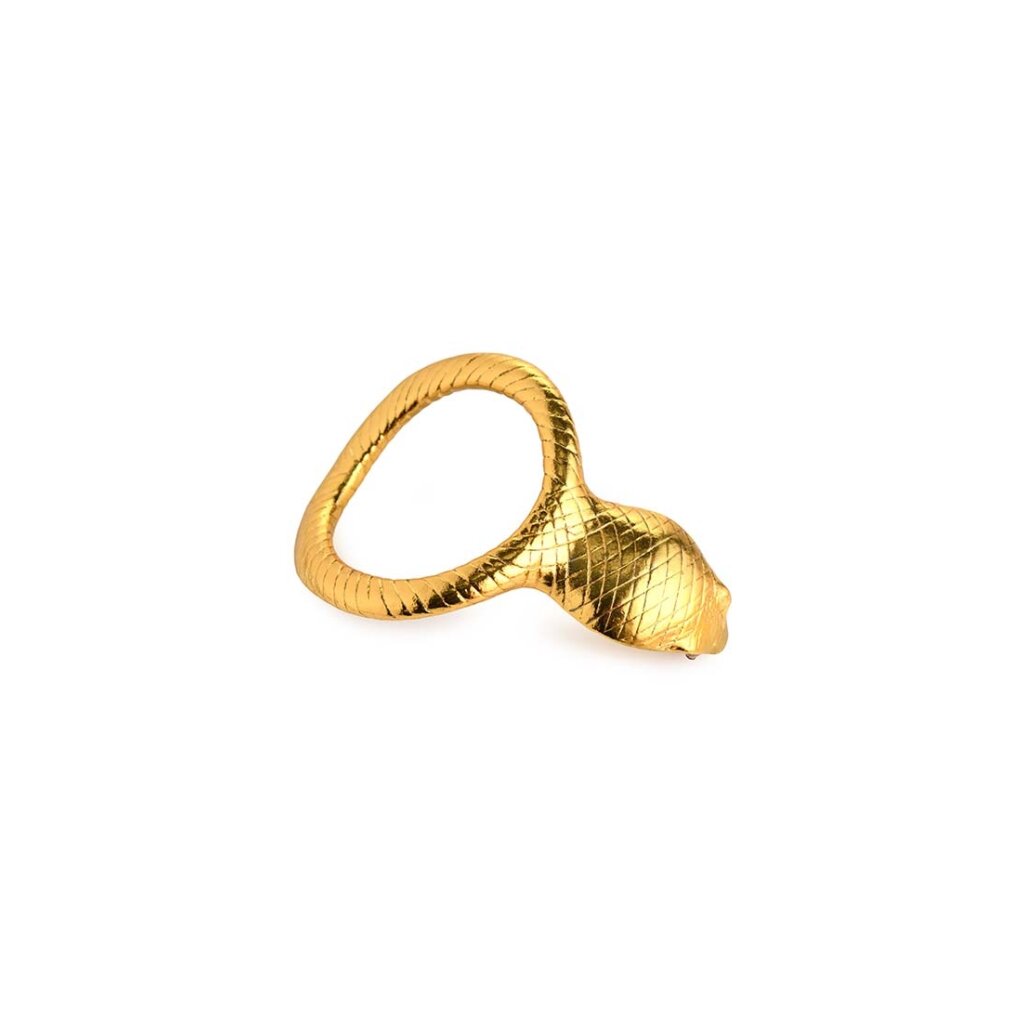 goldener penisring Überraschen Sie Ihren Partner mit diesem königlichen Cobra King Cockring  aus Gold! main image 1