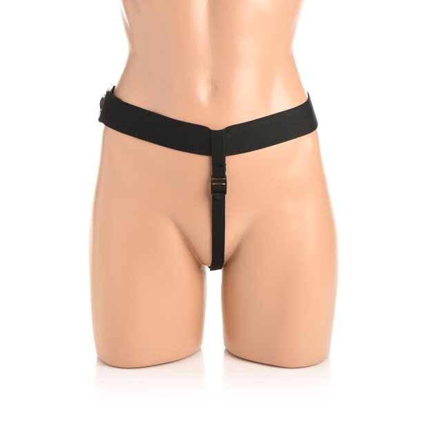 P-Spot Plugger 28X Silicone Prostate Plug with Harness & Remote Control