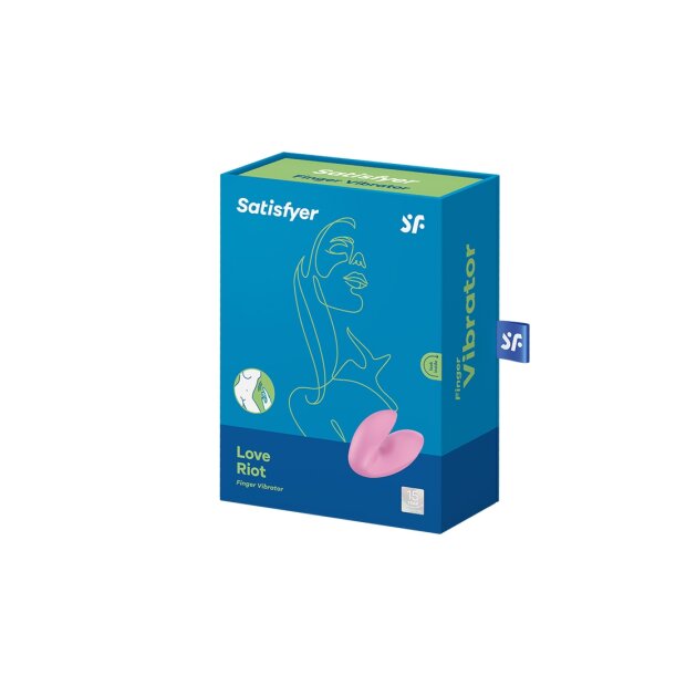 Satisfyer Love Riot Vibrator Pink 6 cm
