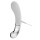 You2Toys Liaison G-Spot Vibrator Weiß Transparent 18 cm ⌀ 3,2 cm