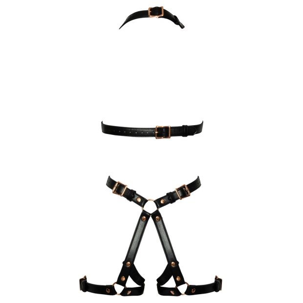 Bad Kitty Harness S/M rosé