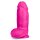 Au Naturel Bold Chub 10" Dildo Pink - 25,4 cm