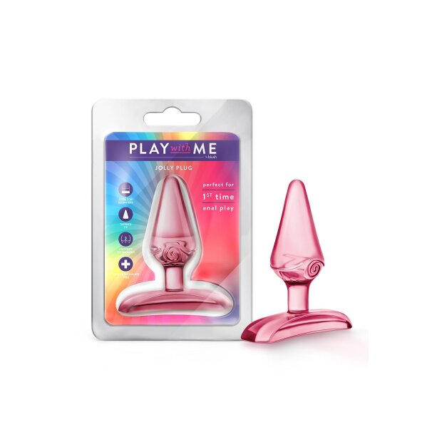 Blush Play With Me Jolly Plug Pink Analplug ⌀ 2,5 cm