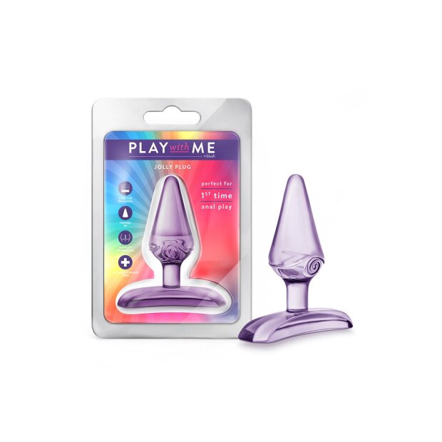 Play With Me Jolly Plug Purple - 2,5 cm