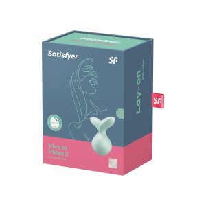 Satisfyer Viva La Vulva 3 Klitorisstimulator T&uuml;rkis