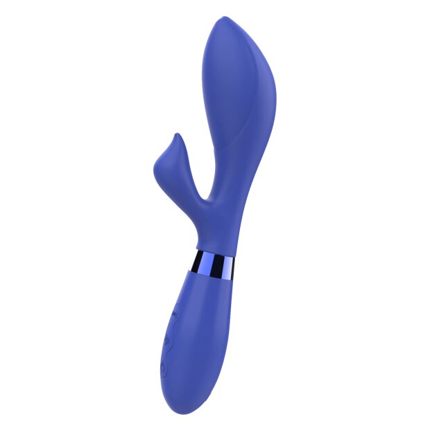 TOYJOY Grove Parade Rabbit Vibrator Blau 22 cm ⌀ 4 cm
