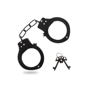 Metal Handcuffs Black