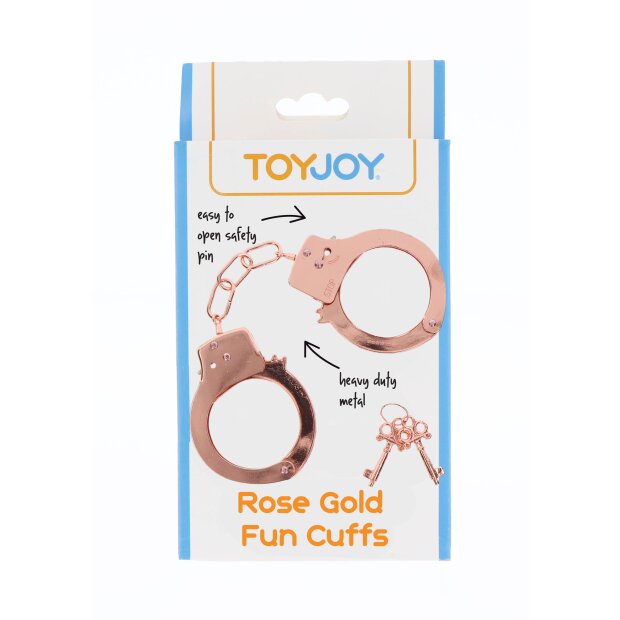 Metal Handcuffs Rose Gold