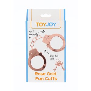 Metal Handcuffs Rose Gold