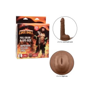 CalExotics Sizzling Sergeant Love Doll Braun Dildo 14 cm